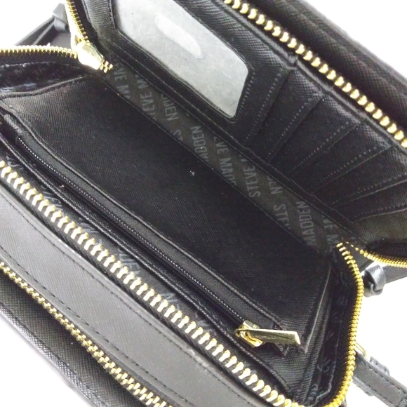 NWT STEVE MADDEN MINI CROSSBODY WALLET COMPARTMENT - Picture 5 of 10
